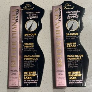 Too Faced Black Eyeliner for Precise Makeup